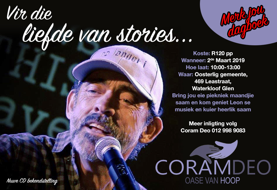 Leon Ferreira saam met Coram Deo